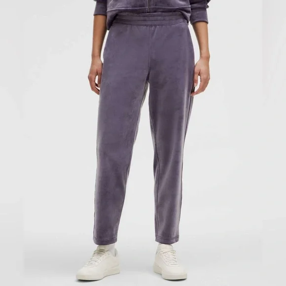 Lululemon• Scuba Straight-Leg Pant 7/8 *Velvet• Nightfall Purple•RARE NWT•XL - Picture 3 of 11